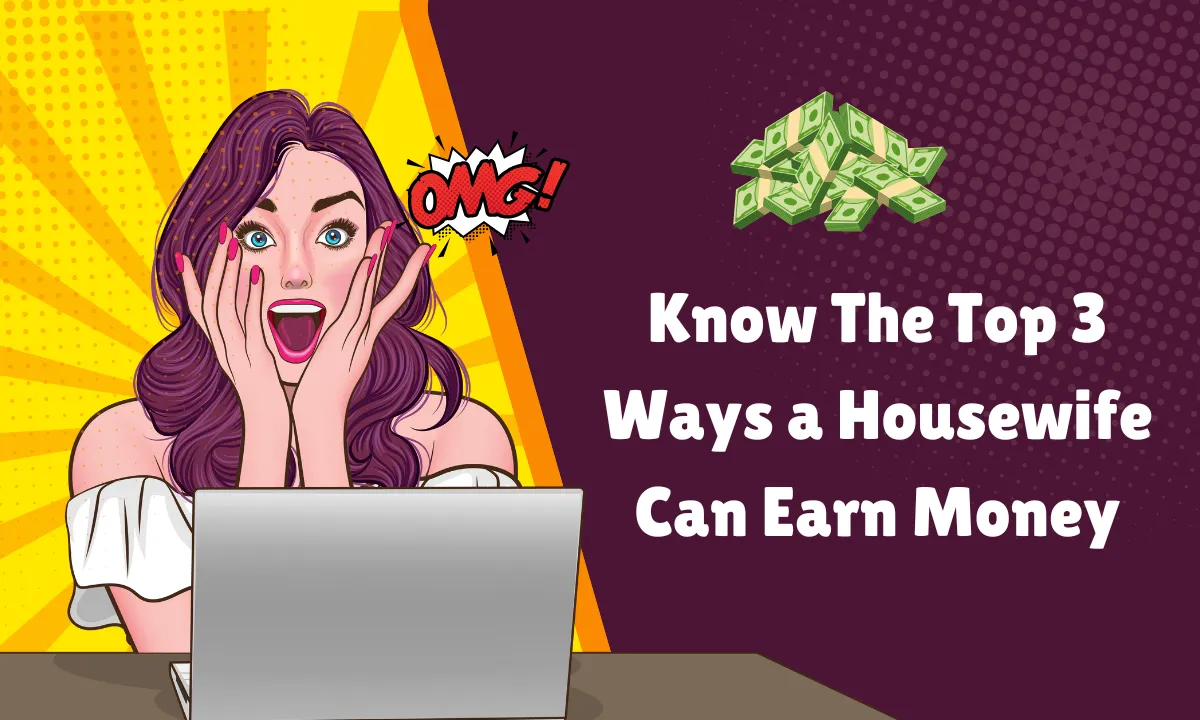 Know The Top 3 Ways a Housewife Can Earn Money